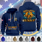 US Navy 2D Quarter Zip Hoodie – TMTHU988