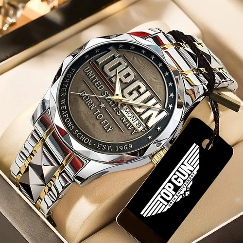 US Navy x Top Gun Alloy Luxury Quartz Watch – TANTN19399