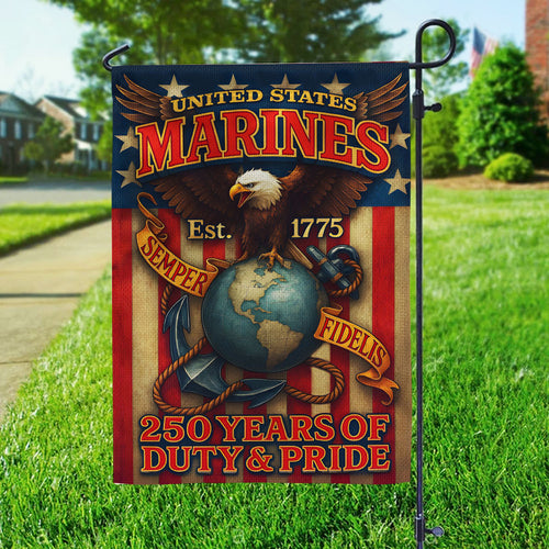 US Marine Corps Double-side Garden Flag – TANTN 15101