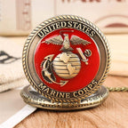 US Marine Corps Quartz Pocket Watch – MAITMDROP132