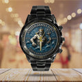 US Navy Black Stainless Steel Watch – TANTN15893