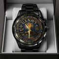 US Navy Black Stainless Steel Watch – TANTN15984