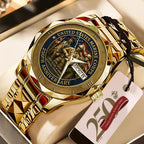 US Marine Corps Alloy Luxury Quartz Watch – TMTHU 057