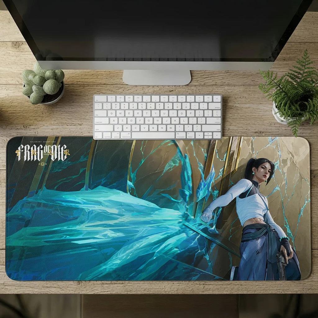 Valorant x Sage Champion 2026 Custom Gaming Desk Mat – GNE8785