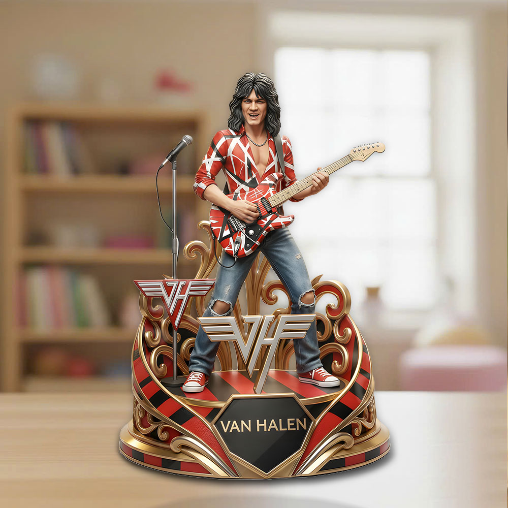 Van Halen Custom Shape Acrylic Plaque – TANTN21104