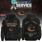 Vancouver Canucks Salute To Service Veterans Day Hoodie Shirt