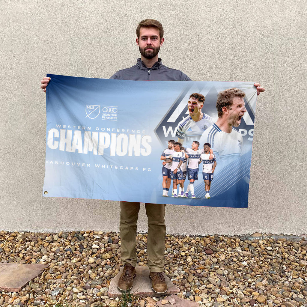 Vancouver Whitecaps FC 3D Double-side House Flag – TANTN19060