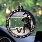 Vanderbilt Commodores Football Custom shape 2-sided Acrylic Car Ornament – HOATT13140