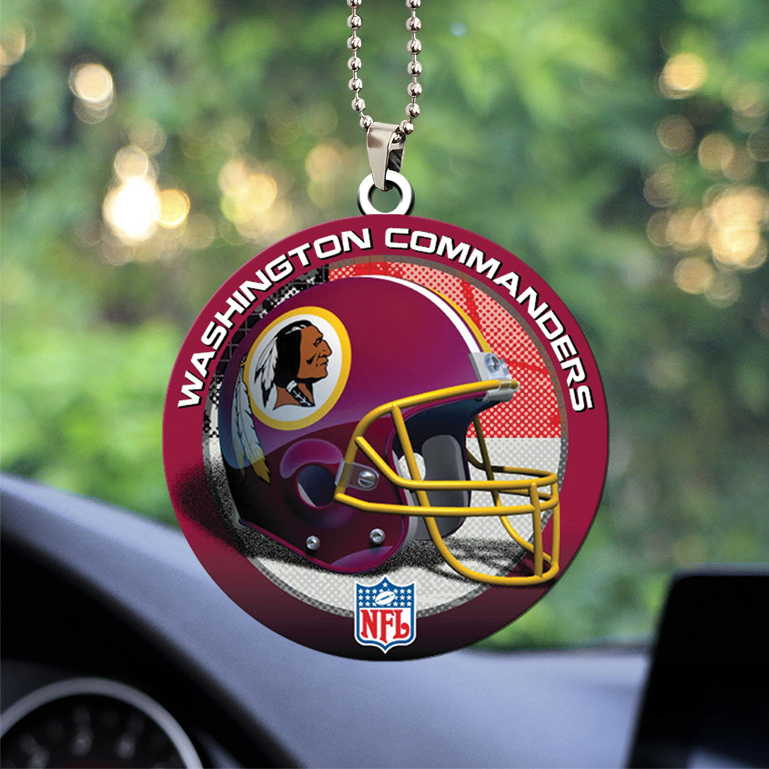 Washington Commanders Custom Shape 2-sided Acrylic Car Ornament – TANTN16312