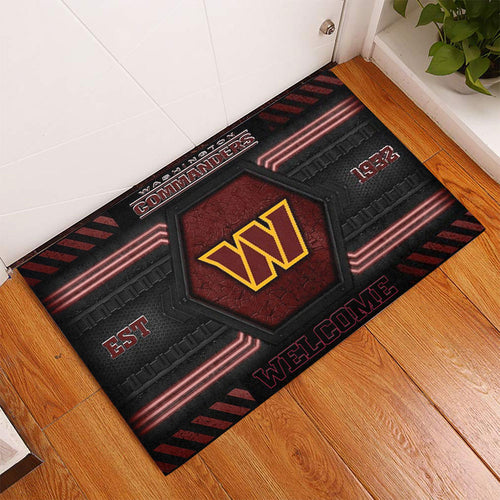 Washington Commanders Custom Doormat – MAITM13182