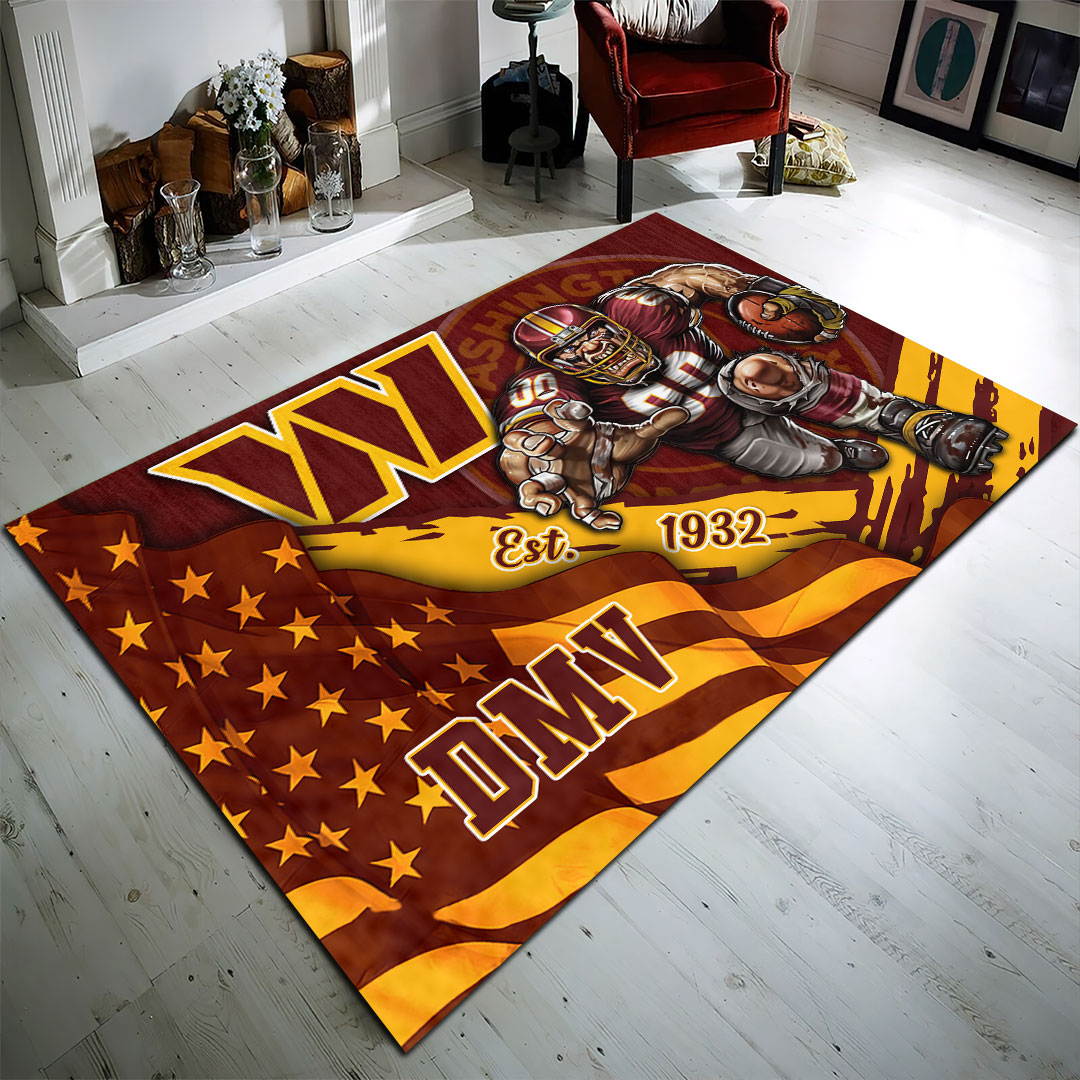 Washington Commanders Rectangular Rug – HOATT13181