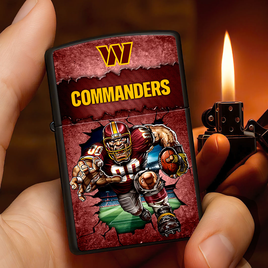 Washington Commanders Zippo Lighter Case (No Insert) – HOATT13341
