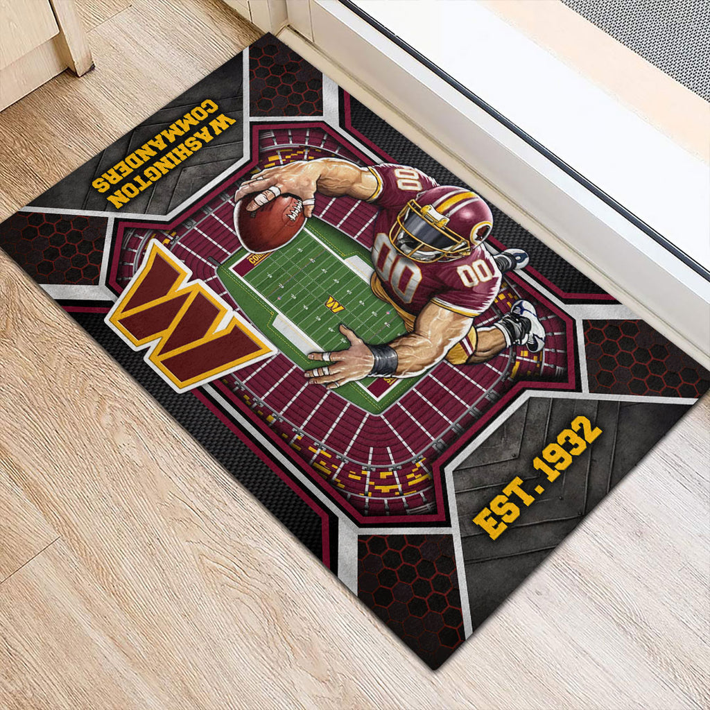Washington Commanders Custom Doormat – HOATT12639