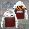 Washington Commanders 3D Windbreaker Jacket – TANTN15762