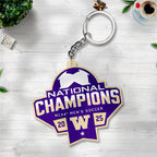 Washington Huskies Men's Soccer Custom Shape 2-sided Keychain – TANTN19432