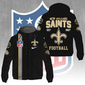 New Orleans Saints 3D Windbreaker Jacket – GNE4296
