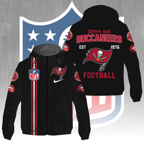 Tampa Bay Buccaneers 3D Windbreaker Jacket – GNE4306