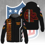 Washington Commanders 3D Windbreaker Jacket – GNE4376
