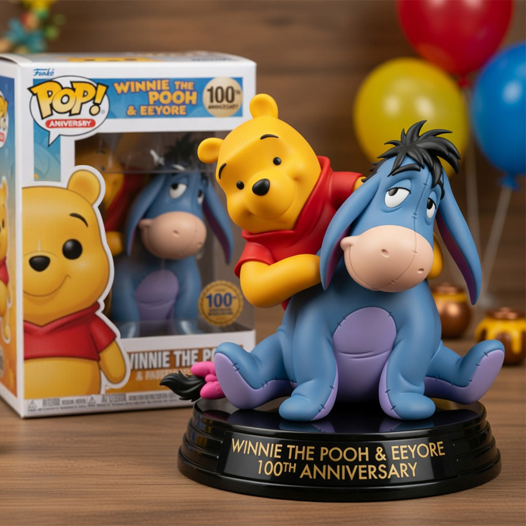 Winnie-the-Pooh 100th Anniversary 2026 3D Collectible Vinyl Figure – TMTHU5158