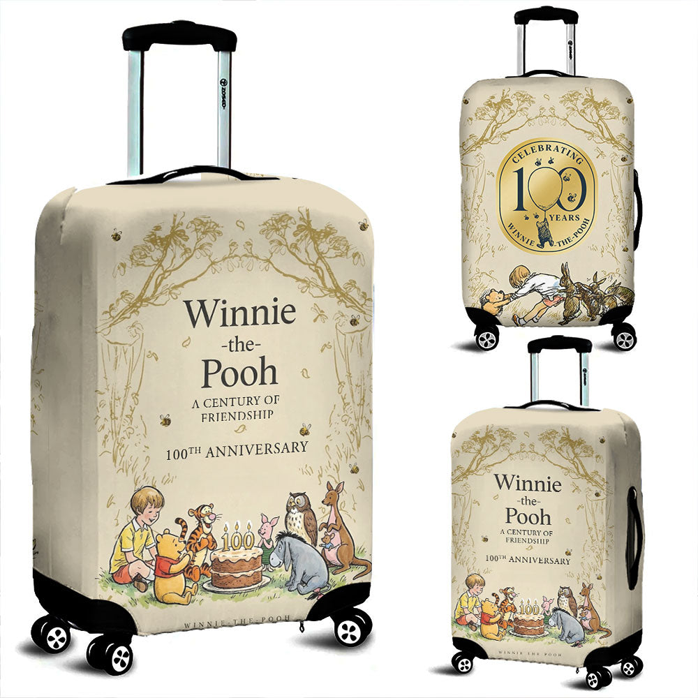 Winnie-the-Pooh 100th Anniversary 2026 Luggage Cover – TMTHU5013