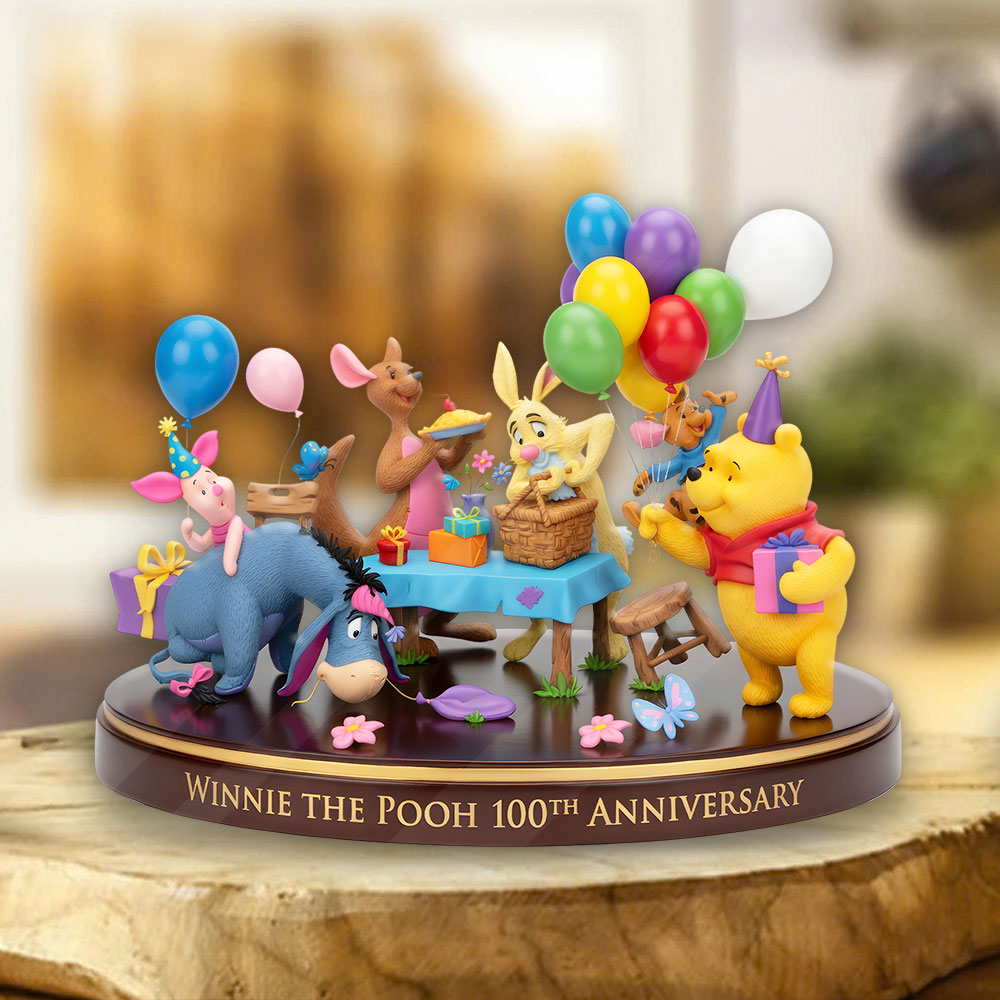 Winnie-the-Pooh 100th Anniversary Custom Shape Acrylic Plaque – TMTHU4769