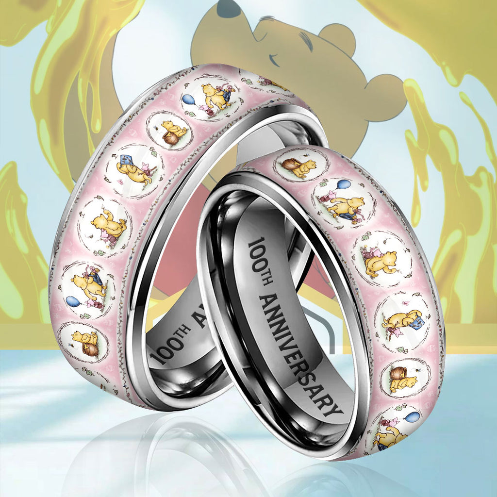 Winnie-the-Pooh 100th Anniversary Custom Alloy Ring – TMTHU6596