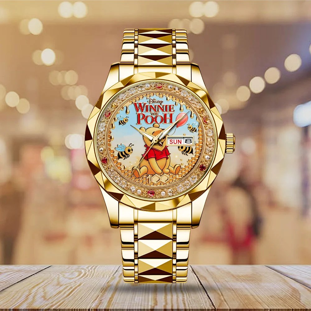 Winnie-the-Pooh 100th Anniversary Alloy Luxury Quartz Watch – TMTHU9064