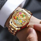 Winnie-the-Pooh 100th Anniversary Alloy Luxury Quartz Watch – TMTHU9125