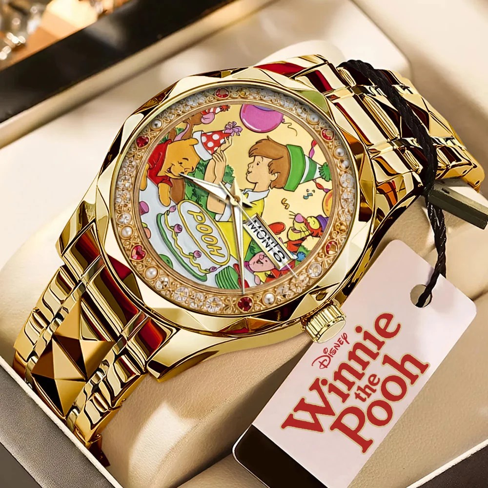 Winnie-the-Pooh 100th Anniversary Alloy Luxury Quartz Watch – TMTHU9125