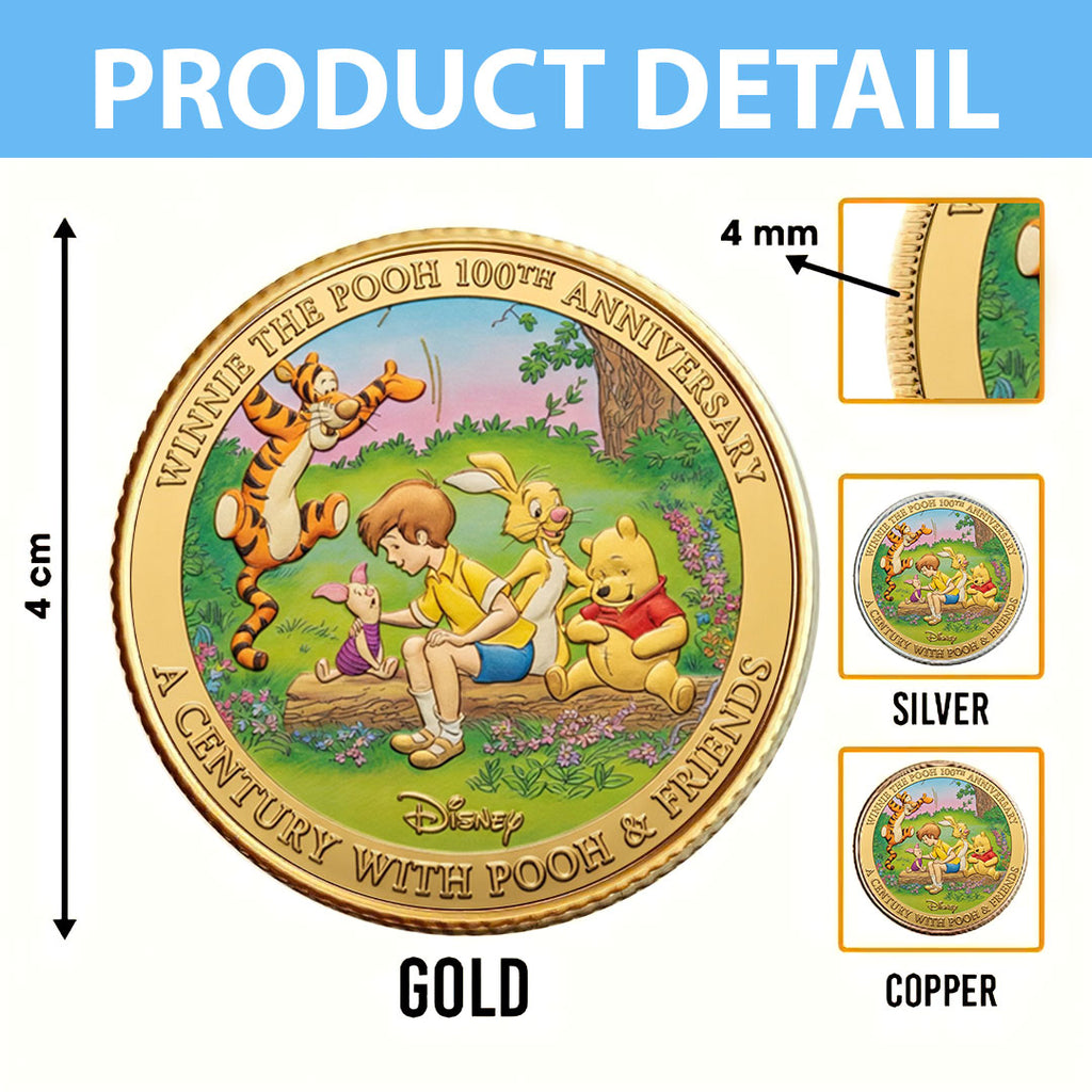 Winnie-the-Pooh 100th Anniversary Commemorative Coin – TMTHU4775