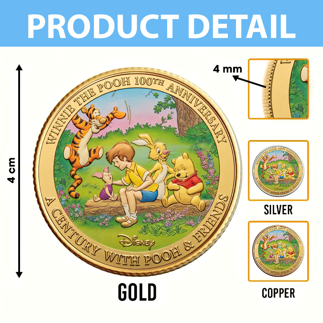 Winnie-the-Pooh 100th Anniversary Commemorative Coin – TMTHU4775