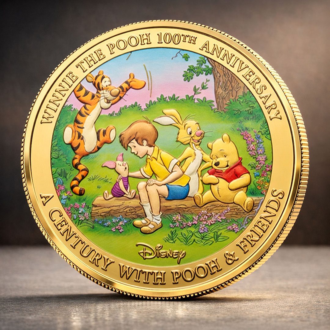 Winnie-the-Pooh 100th Anniversary Commemorative Coin – TMTHU4775