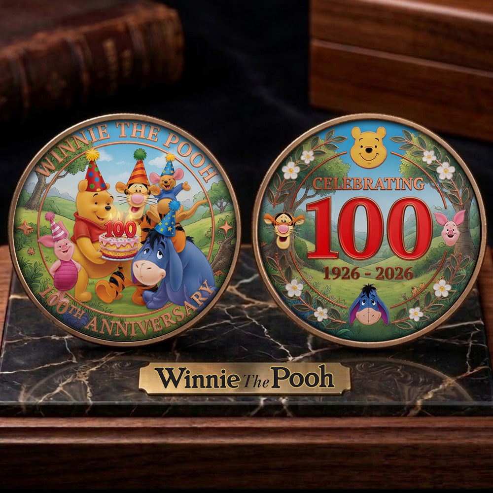 Winnie-the-Pooh 100th Anniversary Commemorative Coin – TMTHU5639