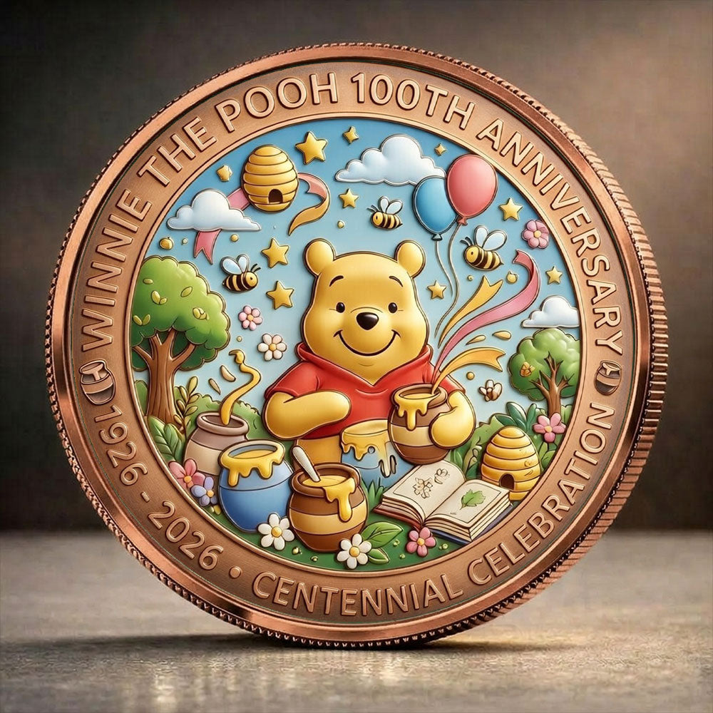 Winnie-the-Pooh 100th Anniversary Commemorative Coin – TANTN21707