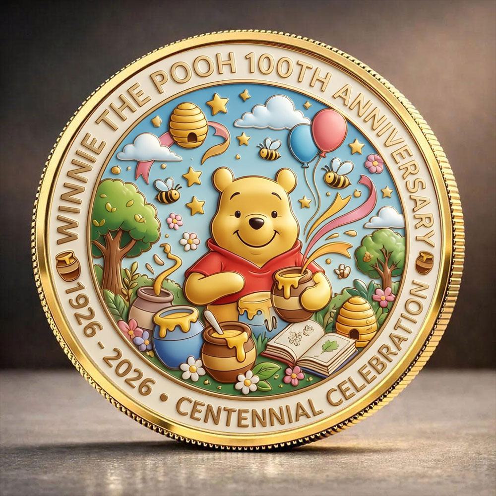 Winnie-the-Pooh 100th Anniversary Commemorative Coin – TANTN21707