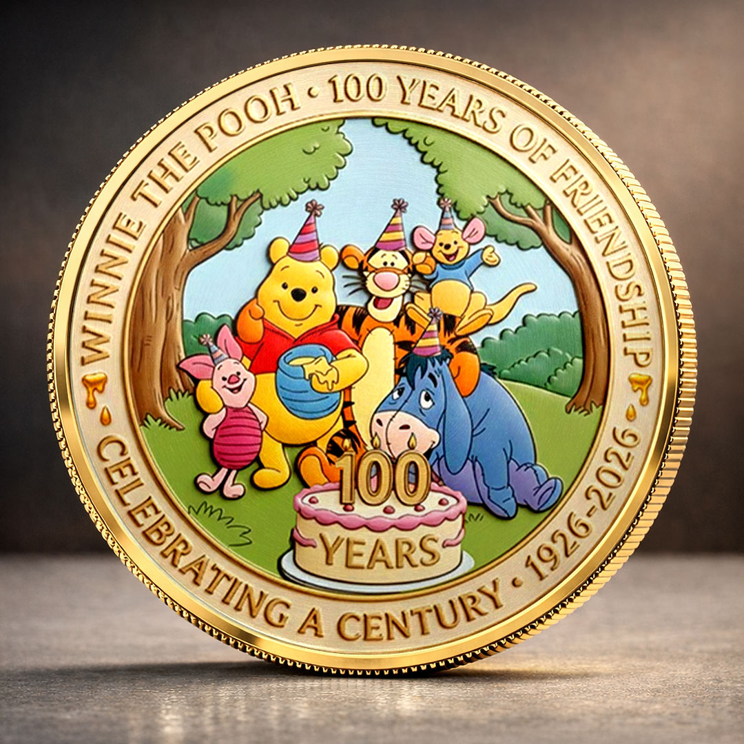 Winnie-the-Pooh 100th Anniversary Commemorative Coin – MAITM15087