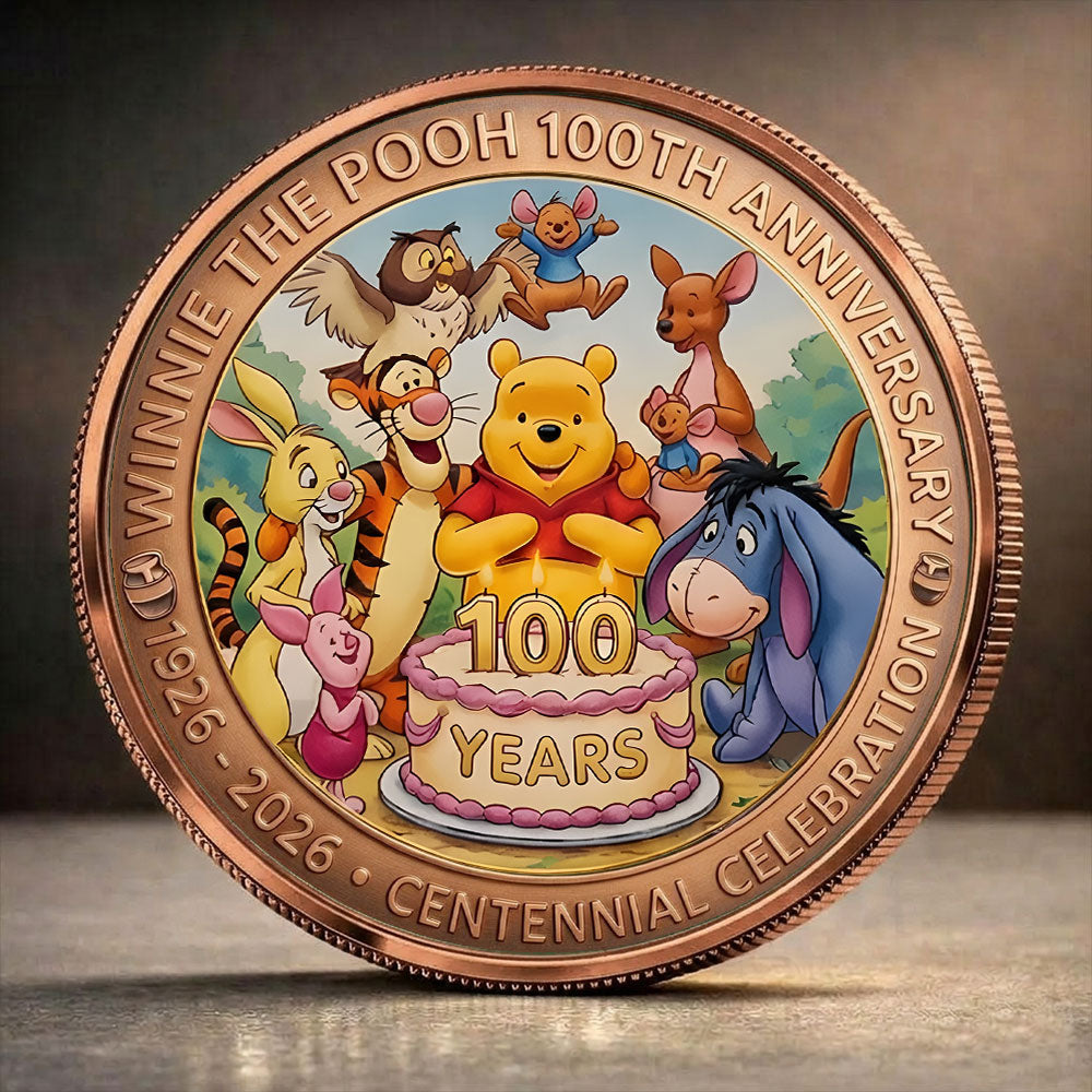 Winnie-the-Pooh 100th Anniversary Commemorative Coin – TANTN21773