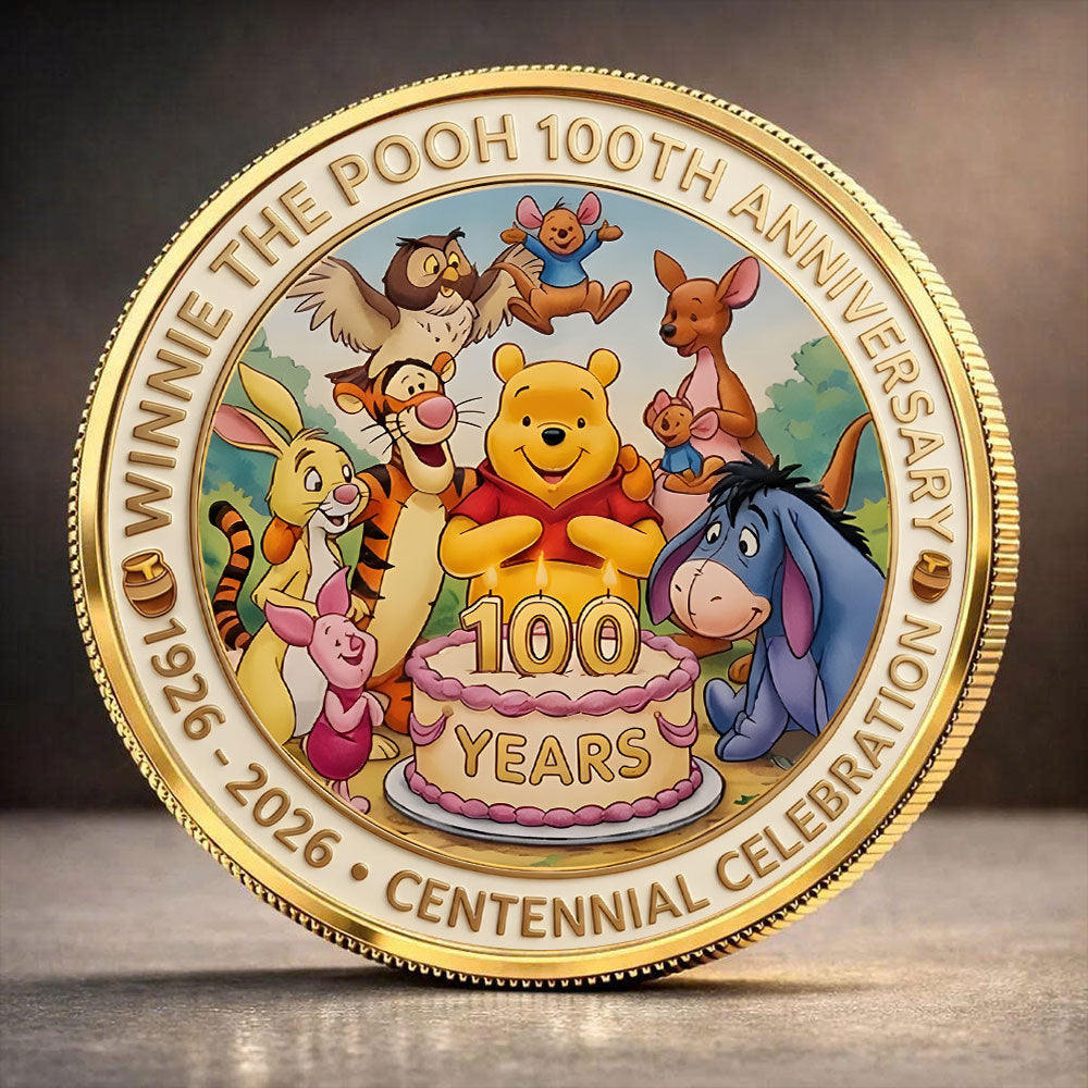 Winnie-the-Pooh 100th Anniversary Commemorative Coin – TANTN21773