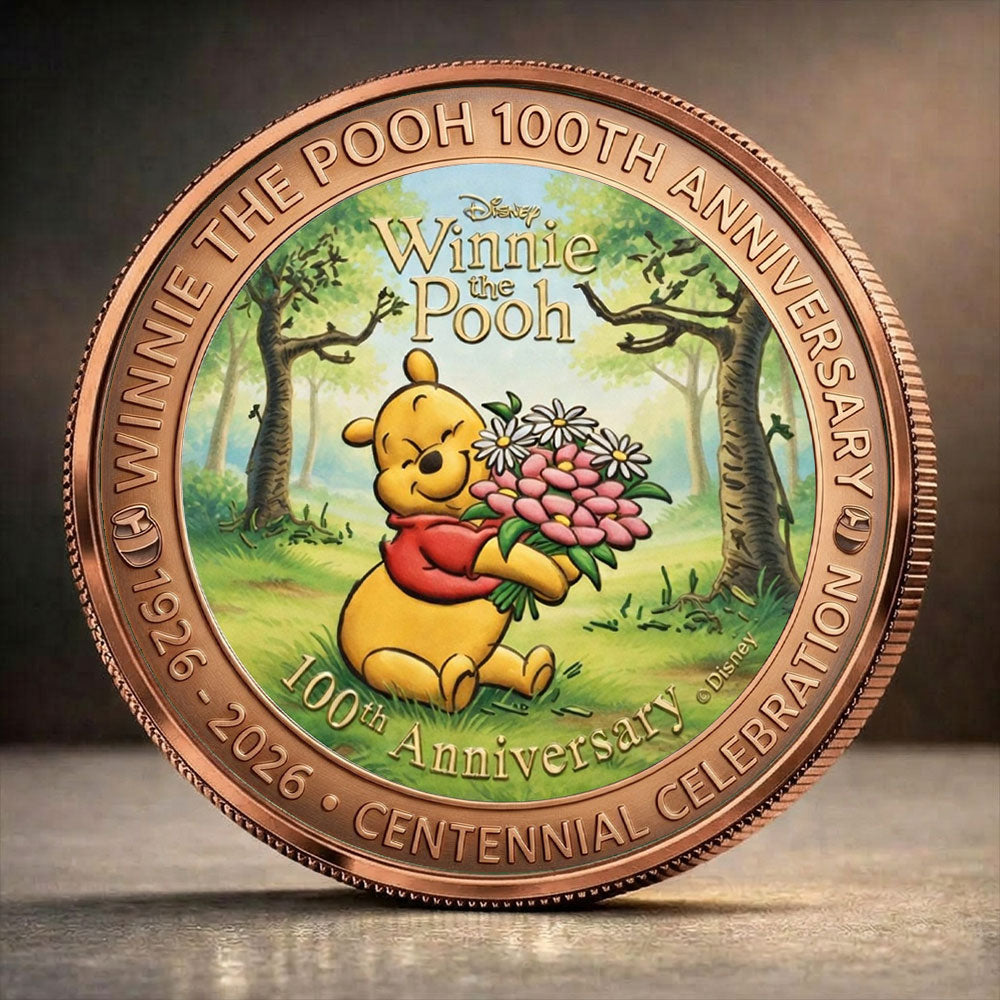 Winnie-the-Pooh 100th Anniversary Commemorative Coin – TANTN21774