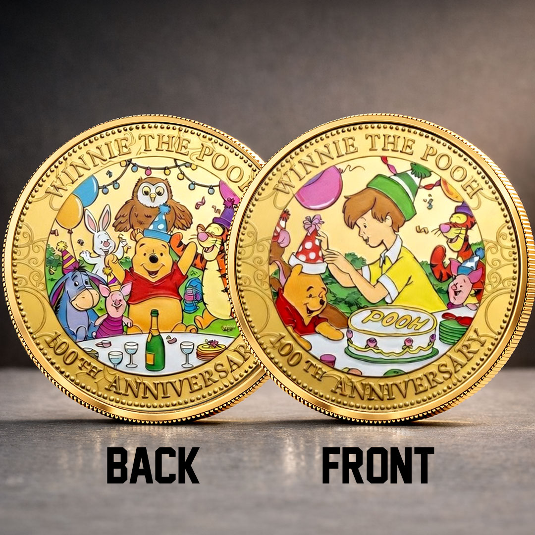 Winnie-the-Pooh 100th Anniversary Commemorative Coin – TMTHU4833