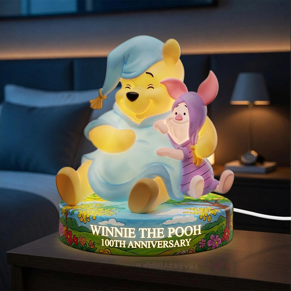 Winnie-the-Pooh 100th Anniversary Custom Shape Acrylic Light Box – TMTHU6703
