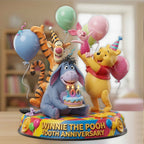 Winnie-the-Pooh 100th Anniversary Custom Shape Acrylic Plaque – TMTHU7044
