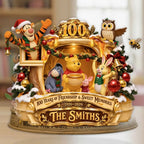 Winnie-the-Pooh 100th Anniversary Custom Shape Acrylic Plaque – GNE8861
