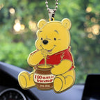 Winnie-the-Pooh 100th Anniversary Custom shape 2-sided Acrylic Car Ornament – MAITM14666