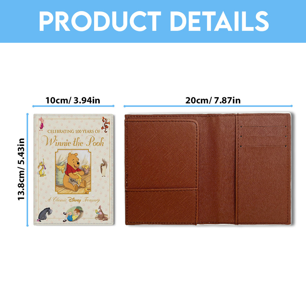Winnie-the-Pooh 100th Anniversary Leather Passport Cover – TMTHU6422