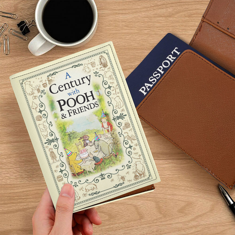 Winnie-the-Pooh 100th Anniversary Leather Passport Cover – TMTHU6425