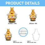 Winnie-the-Pooh 100th Anniversary Custom Shape Acrylic Light Box – TMTHU6858