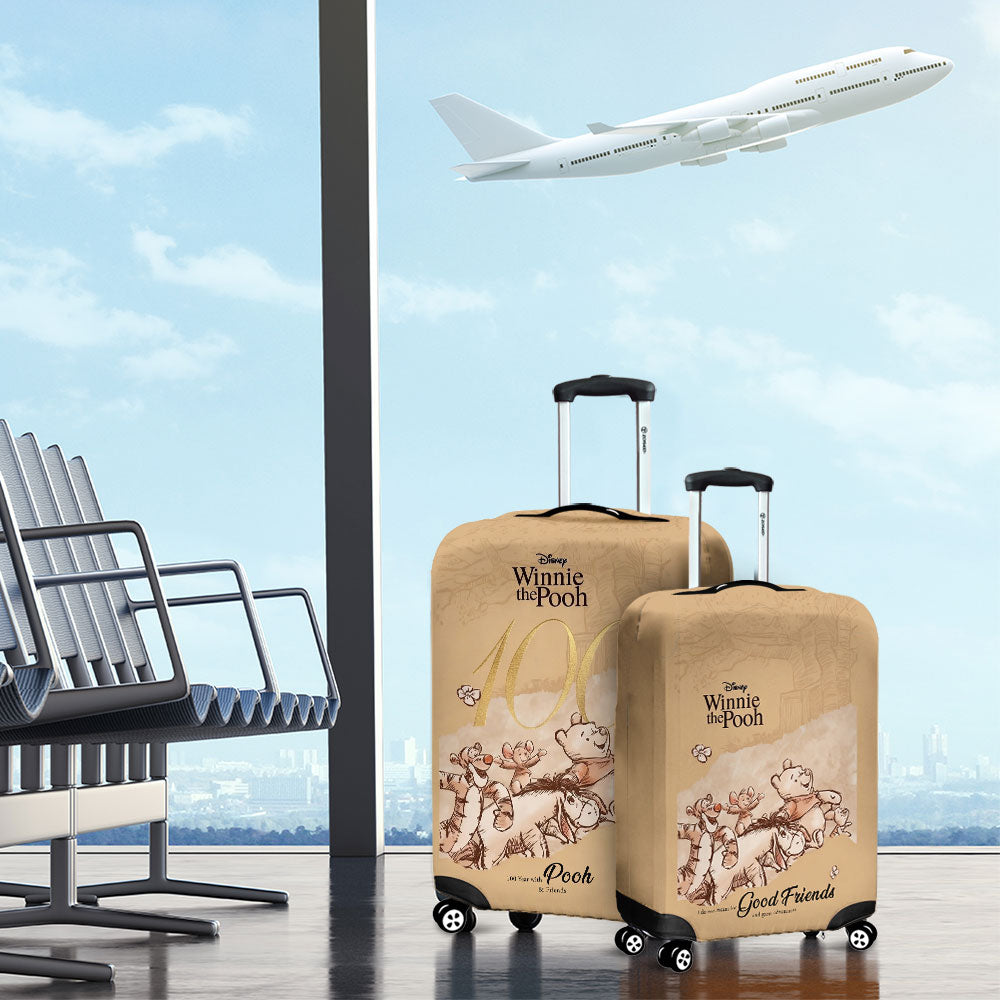 Winnie-the-Pooh 100th Anniversary Luggage Cover – TMTHU3894