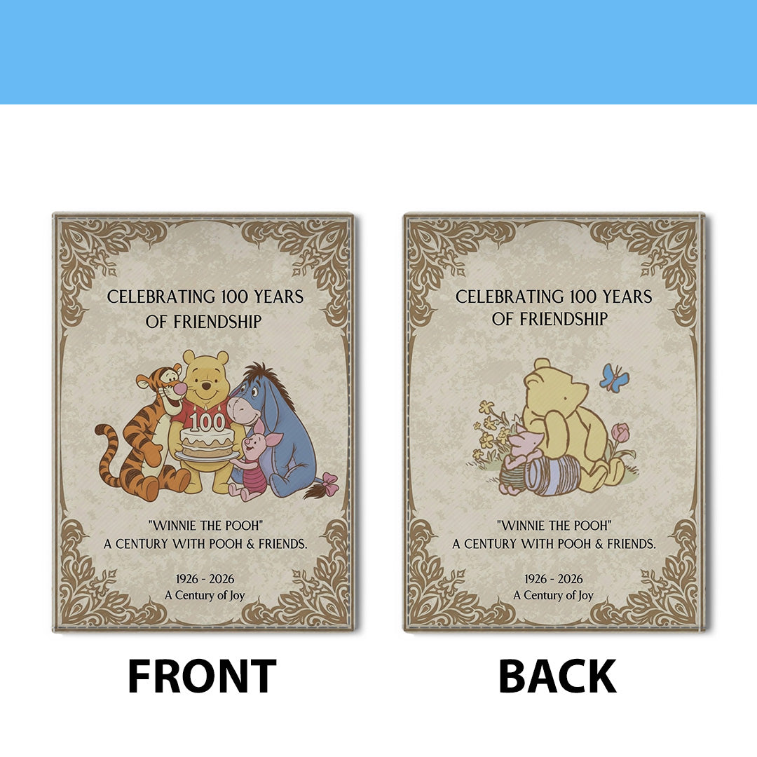 Winnie-the-Pooh 100th Anniversary Leather Passport Cover – TMTHU6251