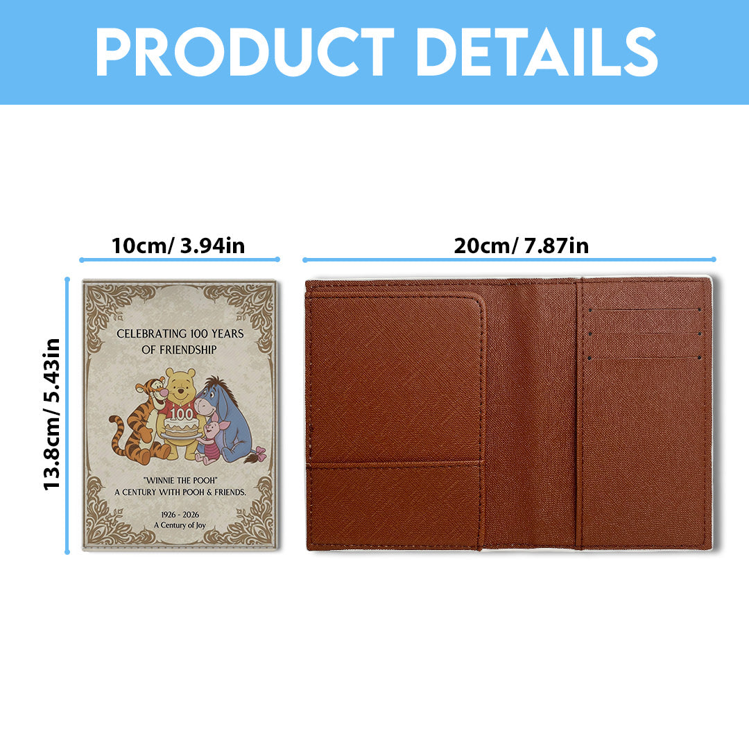 Winnie-the-Pooh 100th Anniversary Leather Passport Cover – TMTHU6251